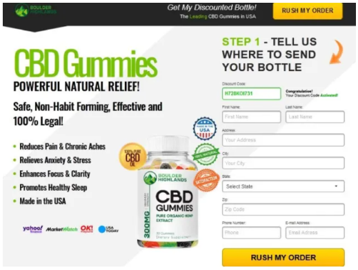 Boulder Highlands CBD Gummies