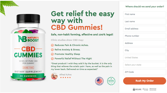 Natures Boost CBD Gummies