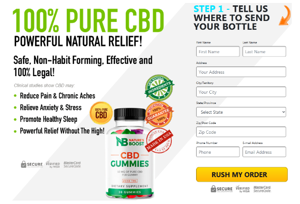 Natures Boost CBD Gummies