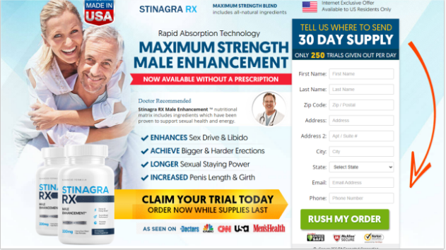 Stinagra RX Male Enhancement